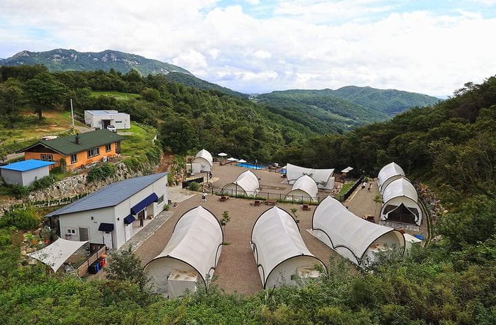 합천 머물당 글램핑 대표 이미지